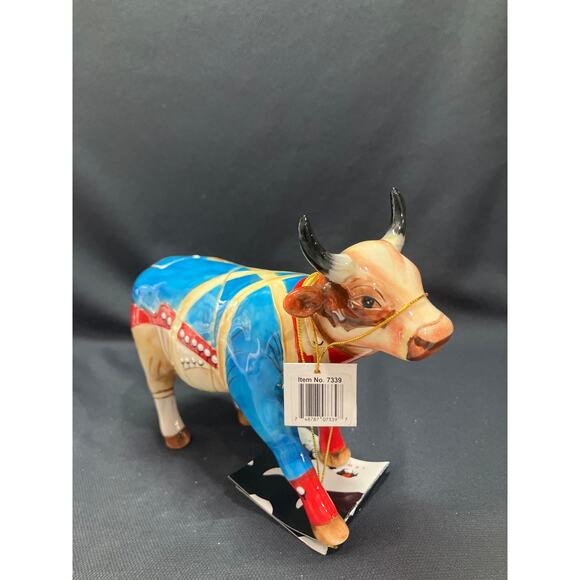 Cow Parade Revolutionary War Cow‎ Figurine, Westland Giftware, #7339, No Box - Picture 6 of 9